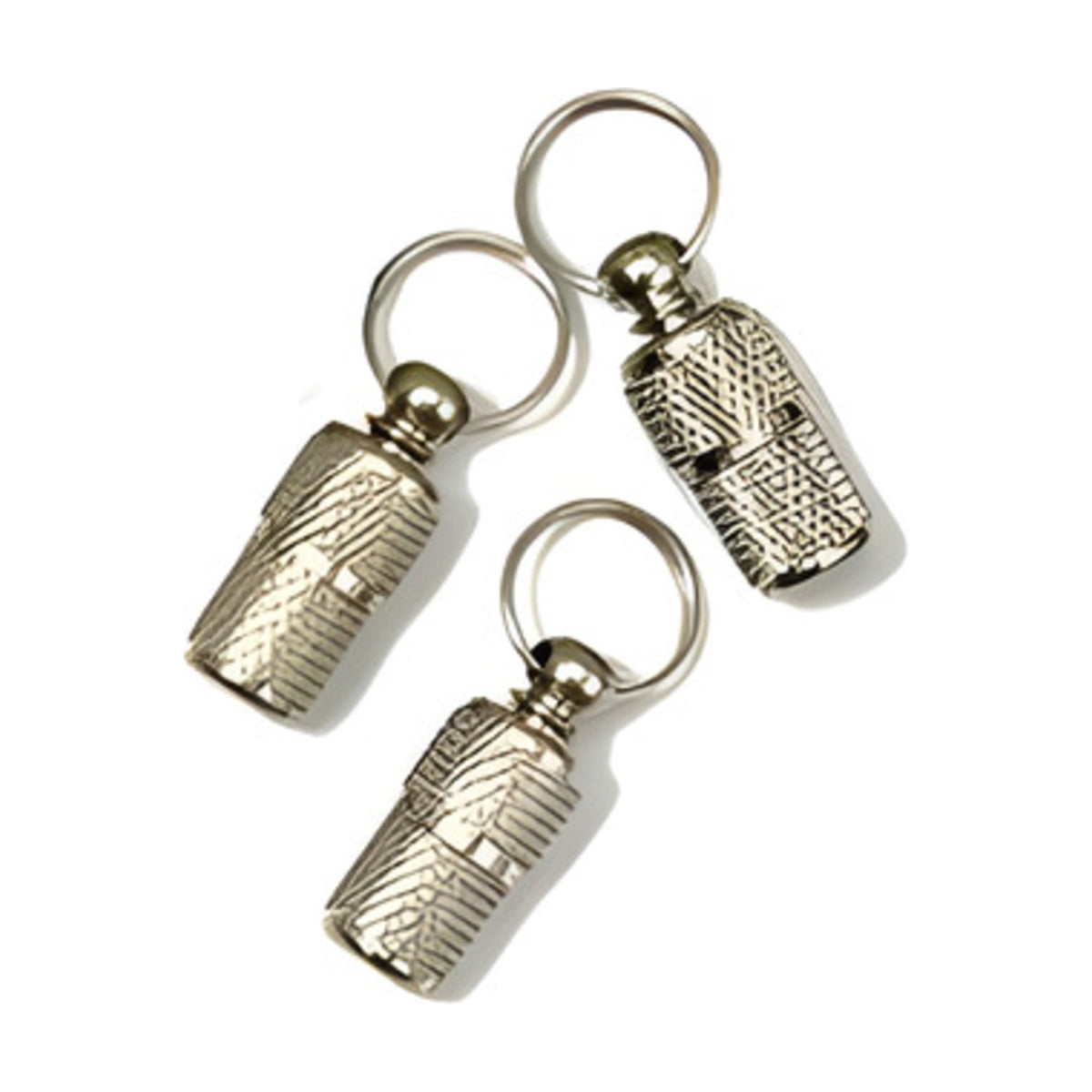 KARLIE Tube adresse chromé – Porte-adresse pour collier – photo 3