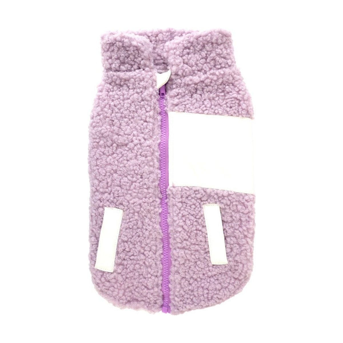 OHANA Veste polaire Adelaide – Veste effet mouton pour chien – photo 3