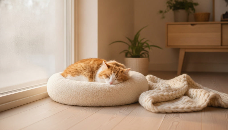 Quel panier pour un chat frileux en hiver ?