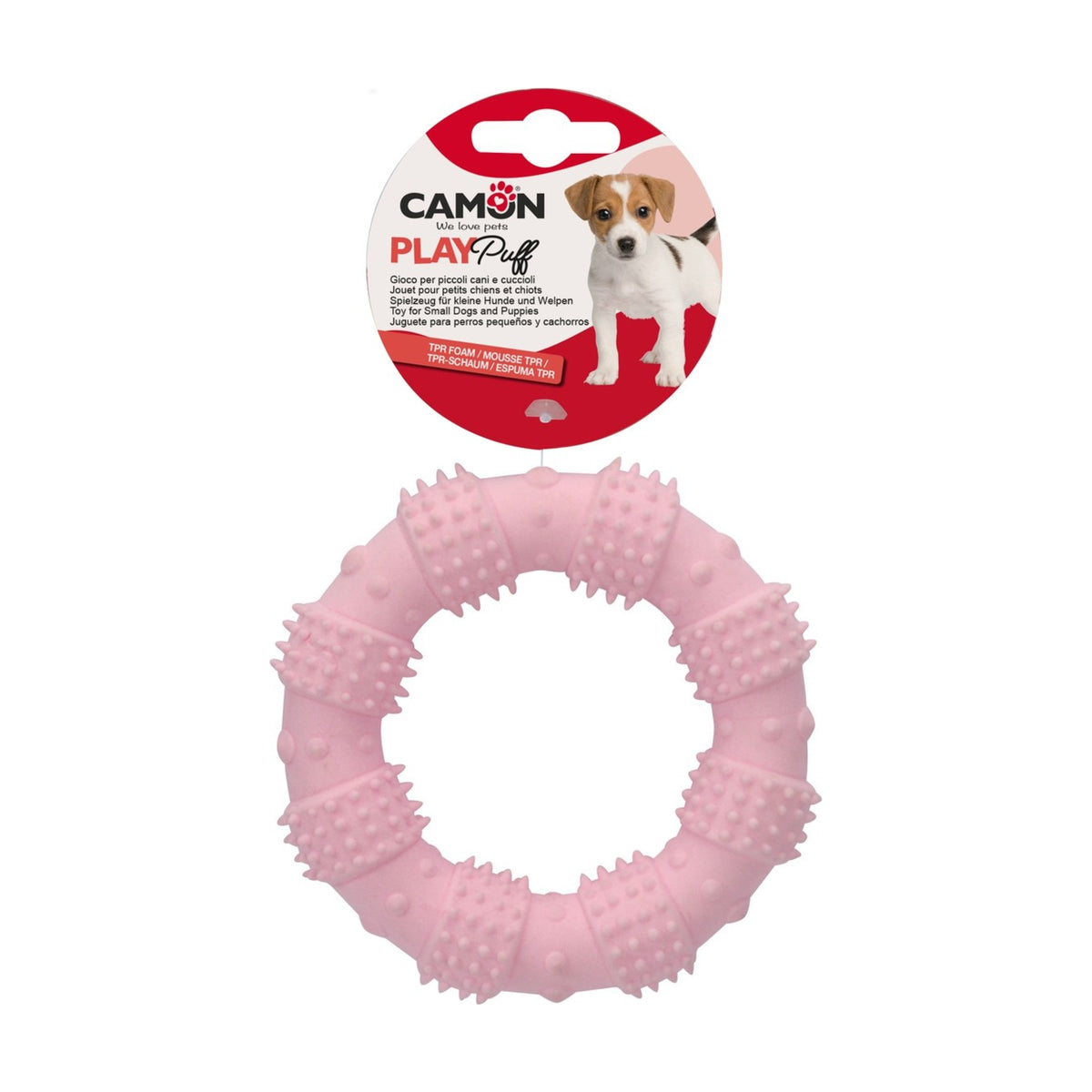 CAMON Anneau pastel – Anneau en mousse TPR pour chien – photo 3