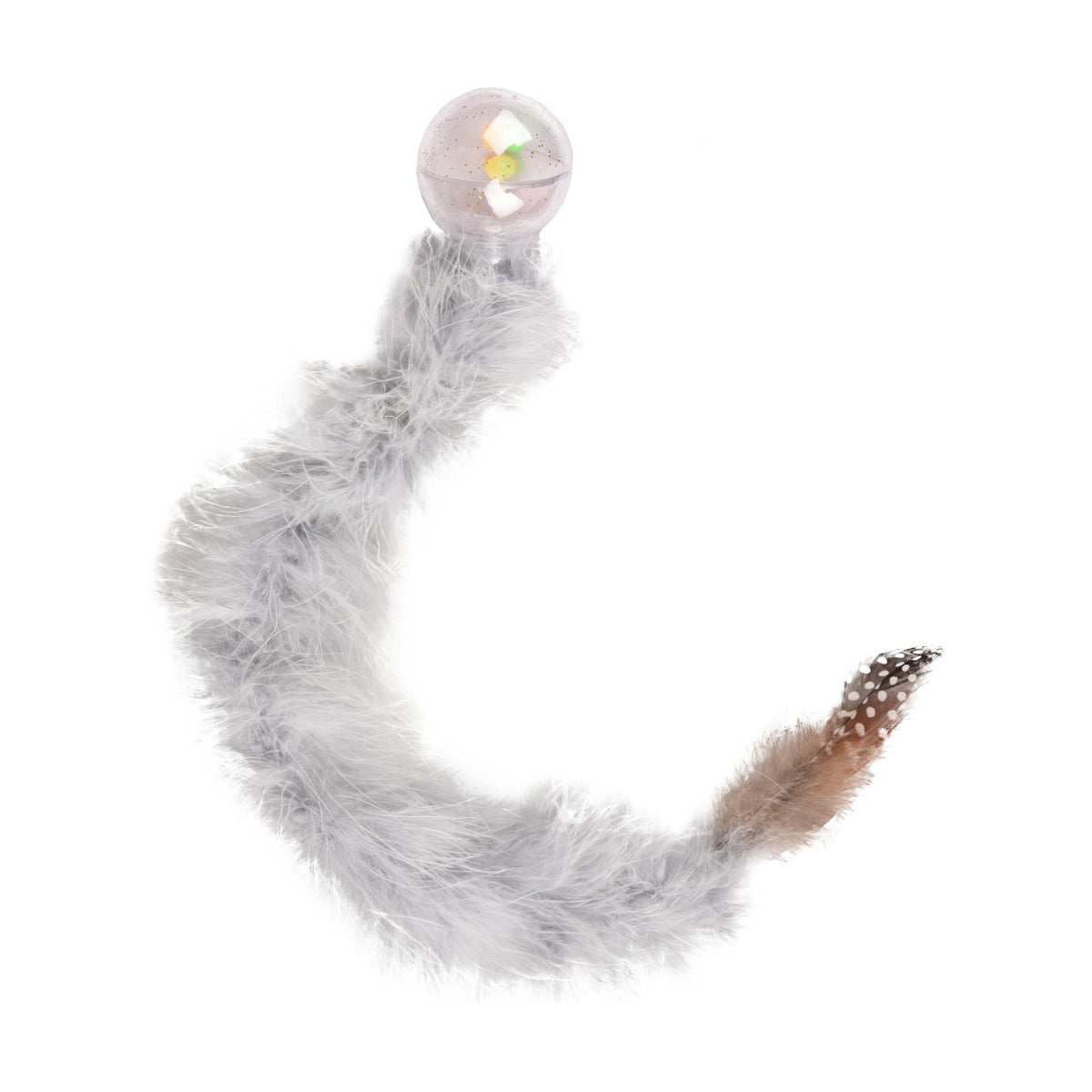 KARLIE Balle boa – Jouet à plumes pour chat – photo 3