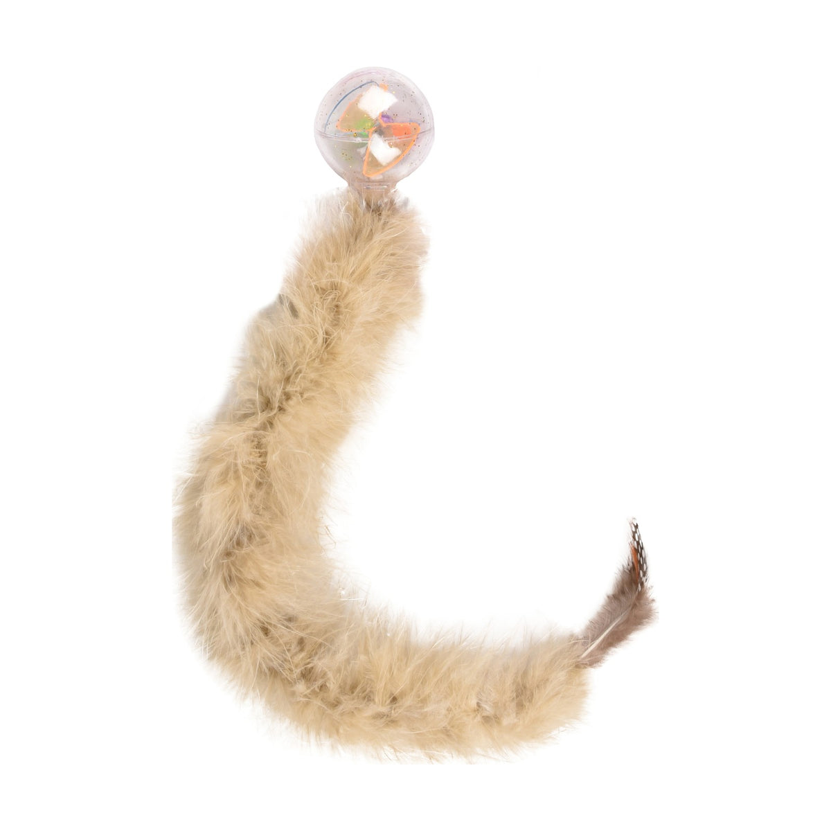 KARLIE Balle boa – Jouet à plumes pour chat – photo 4