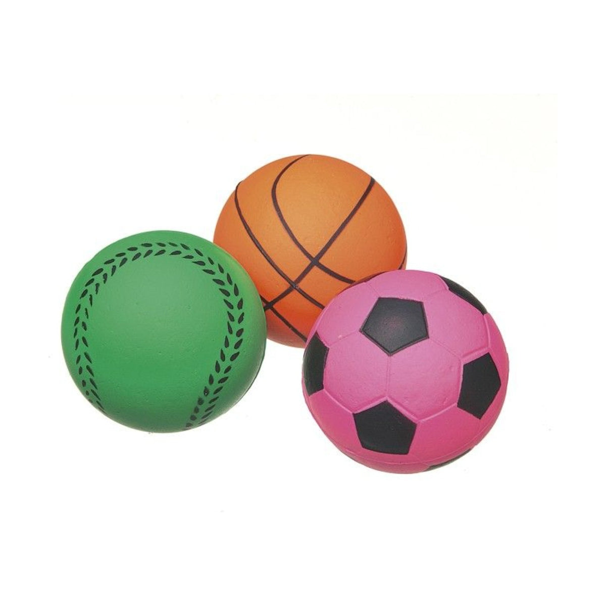 CAMON Balle sport en caoutchouc souple – Balle pour chien – photo 1