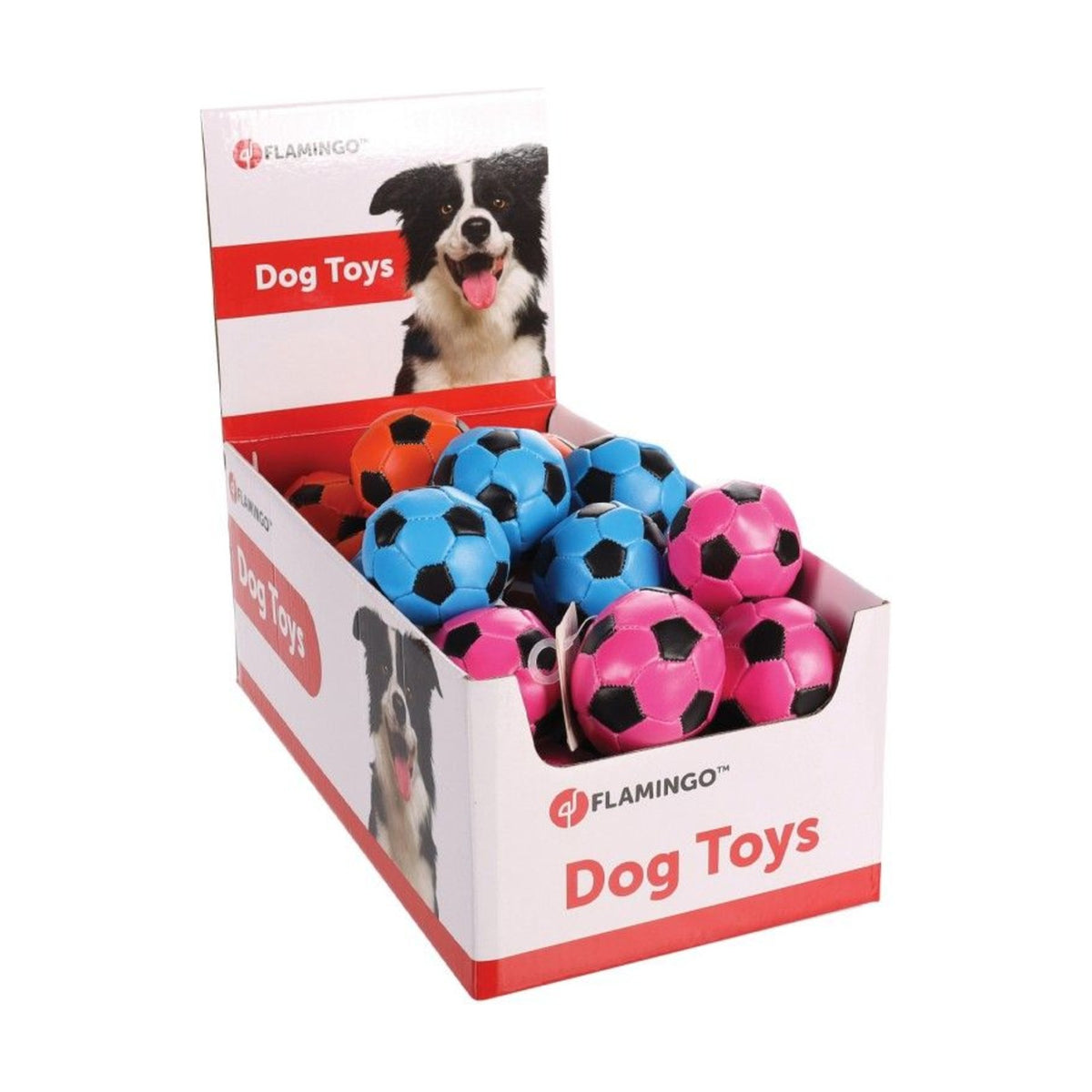 FLAMINGO Balle en mousse 6 cm – Balle légère pour chien – photo 2