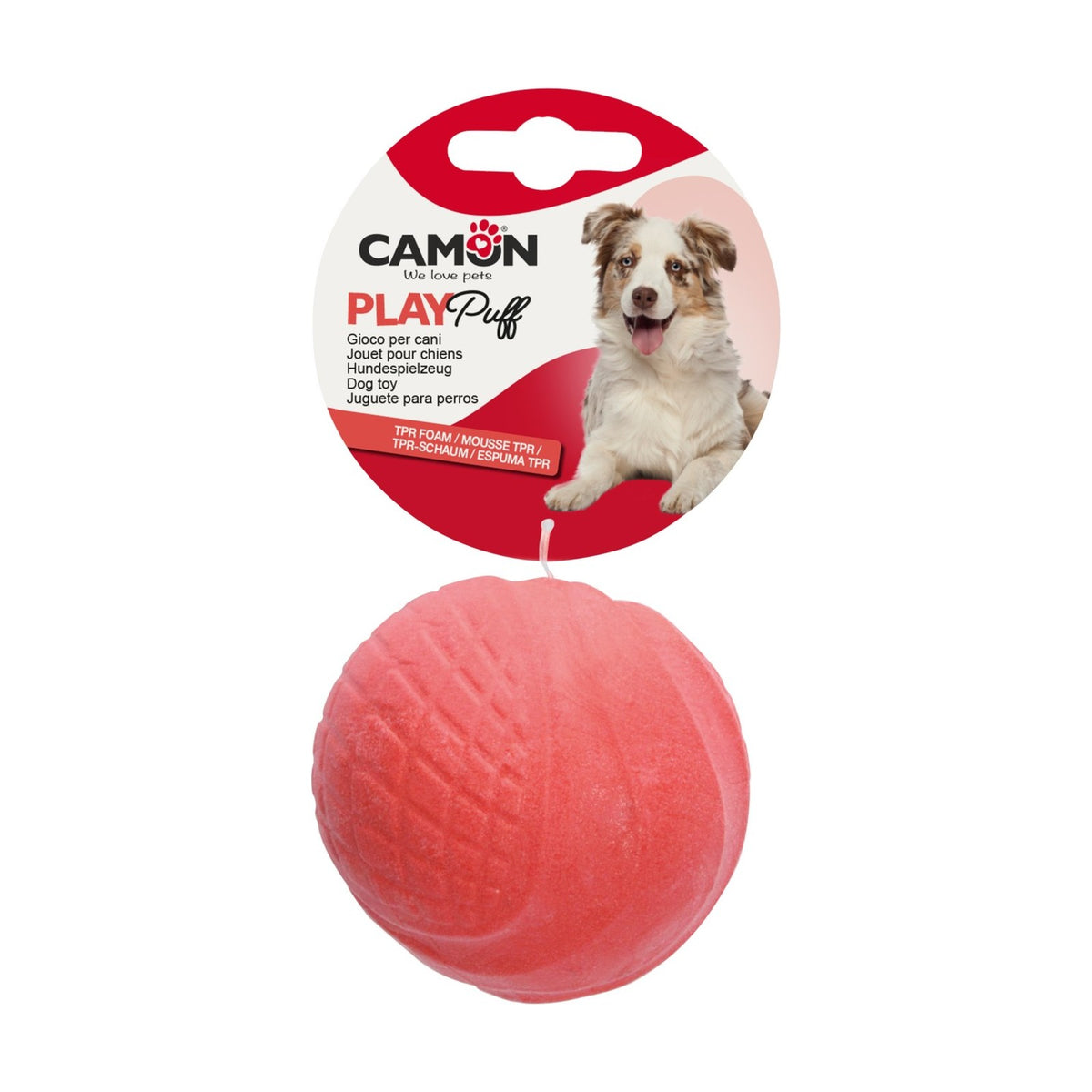 CAMON Balle en mousse TPR – Balle légère pour chien – photo 2