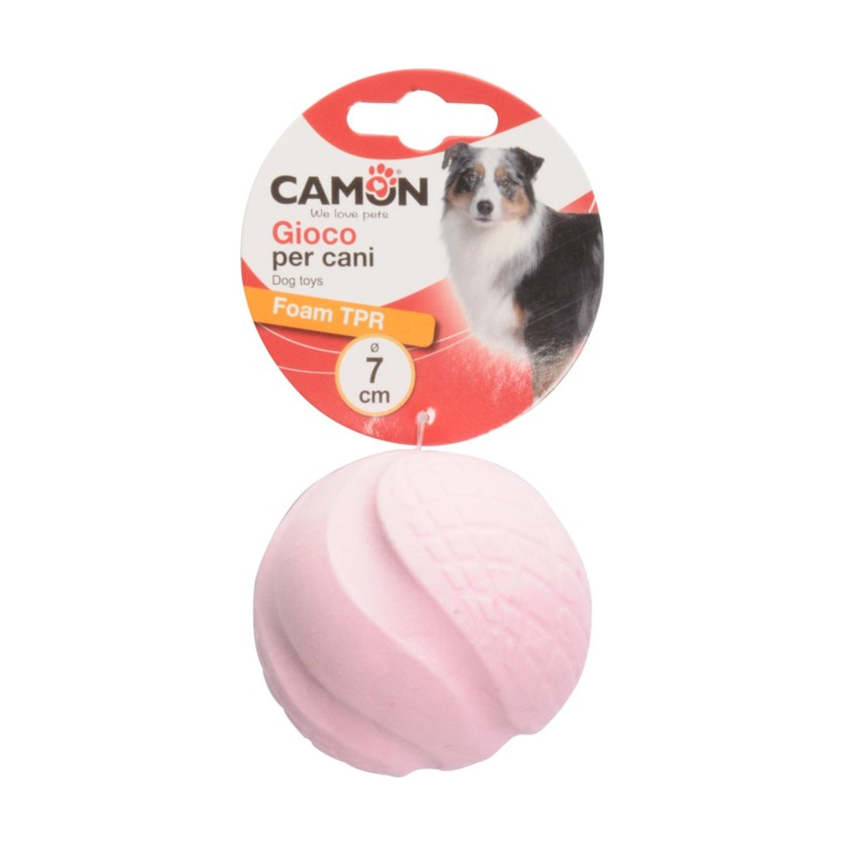CAMON Balle en mousse TPR – Balle légère pour chien – photo 3