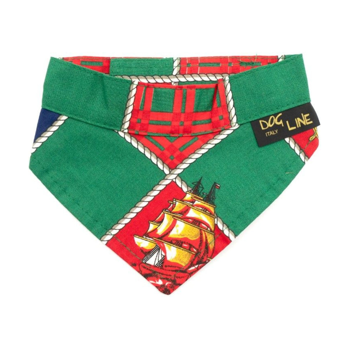 DOGLINE Bandana imprimé marin – Bandana à scratch pour chien et chat – photo 2