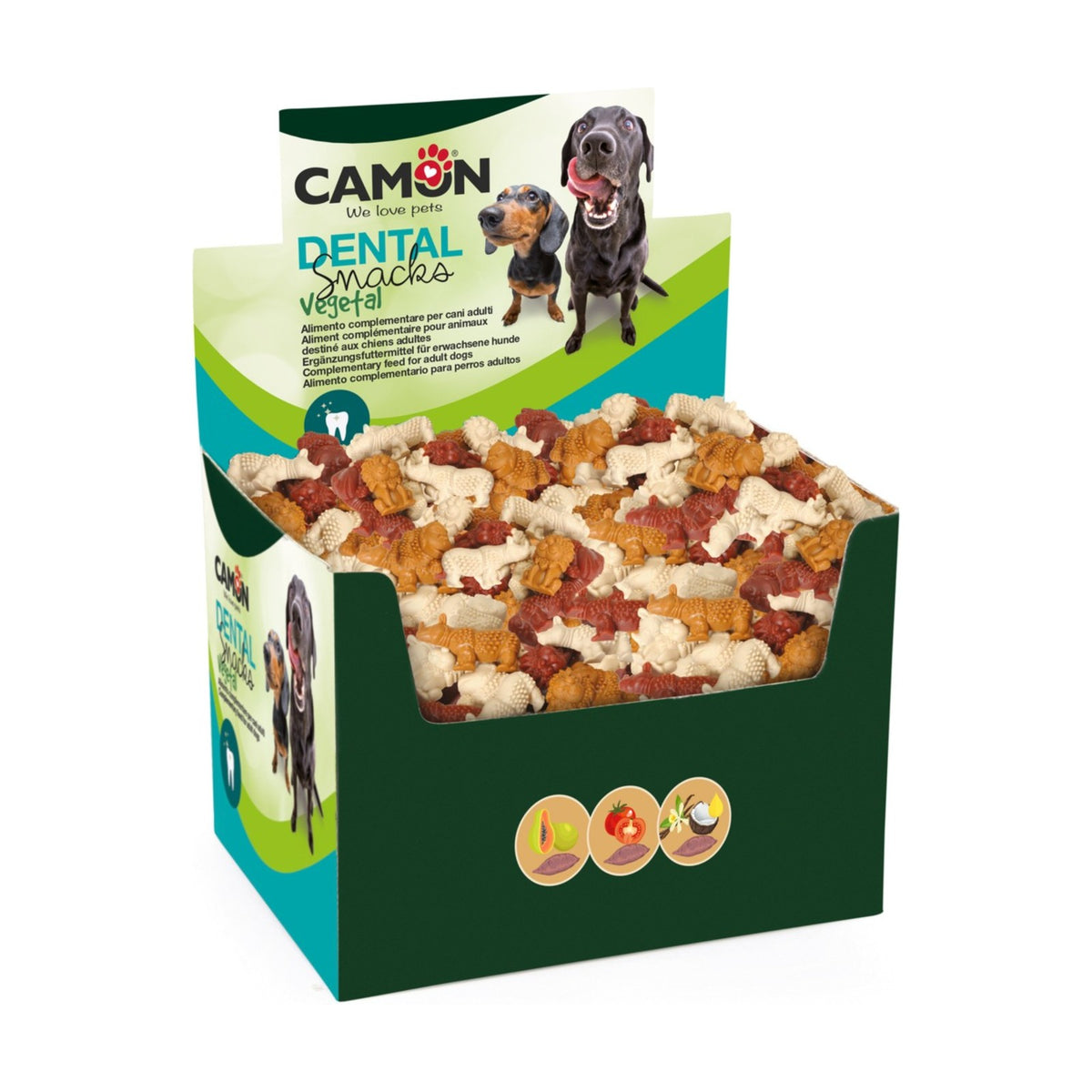 CAMON Veggie Dental Snack Jungle – Friandises végétales pour chien – photo 2