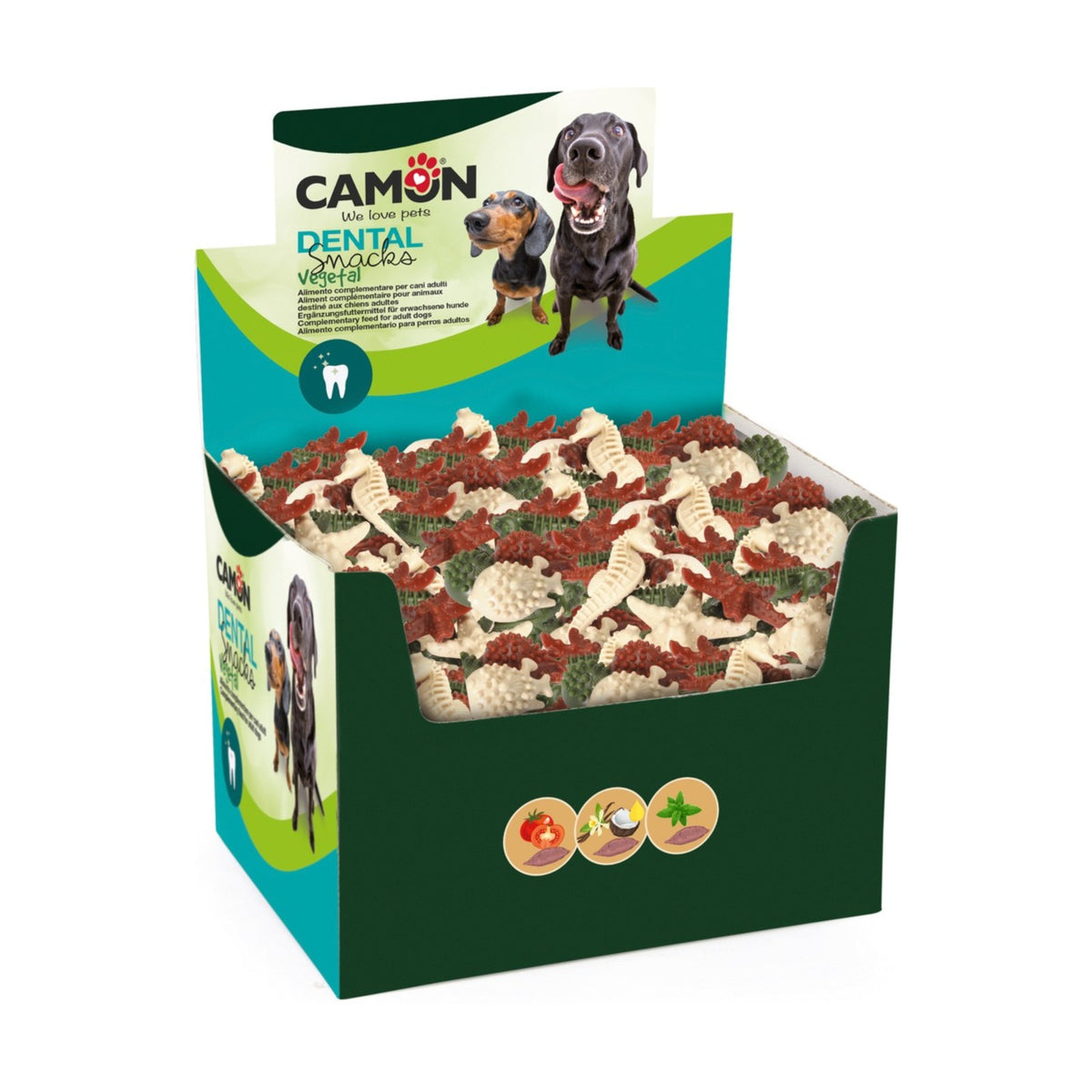 CAMON Veggie Dental Snack Sea – Friandises végétales pour chien 7 cm – photo 2