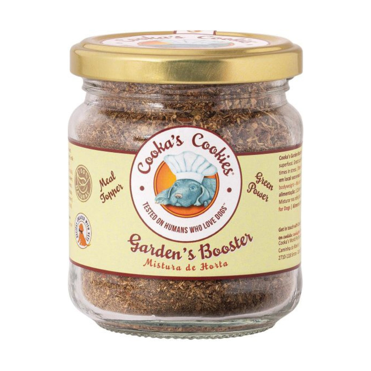 COOKA'S COOKIES Booster Garden Intestin sensible – Mélange végétal pour chien – photo 1