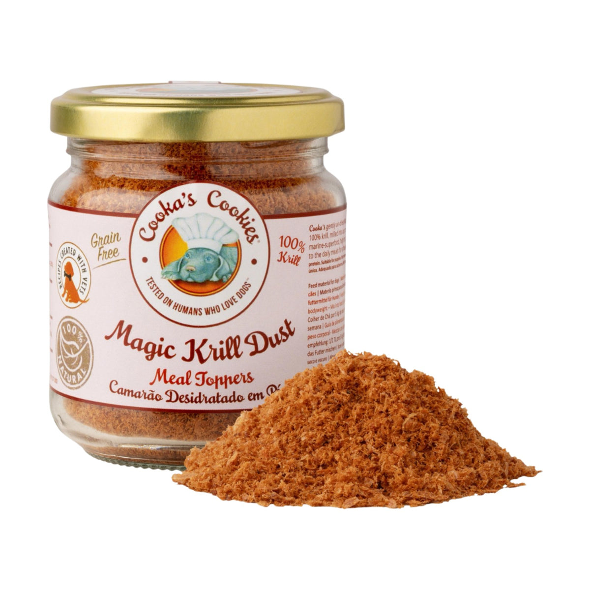 COOKA'S COOKIES Booster Poudre de krill – Complément de repas pour chien – photo 2