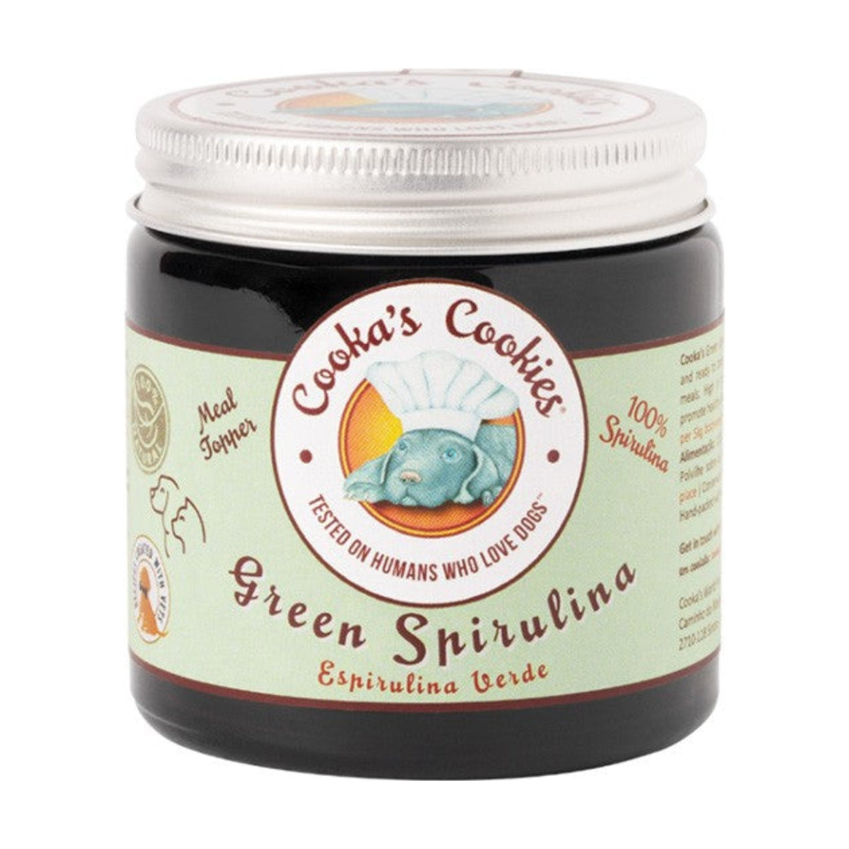 COOKA'S COOKIES Booster Spiruline verte – Complément de repas en poudre pour chien – photo 4