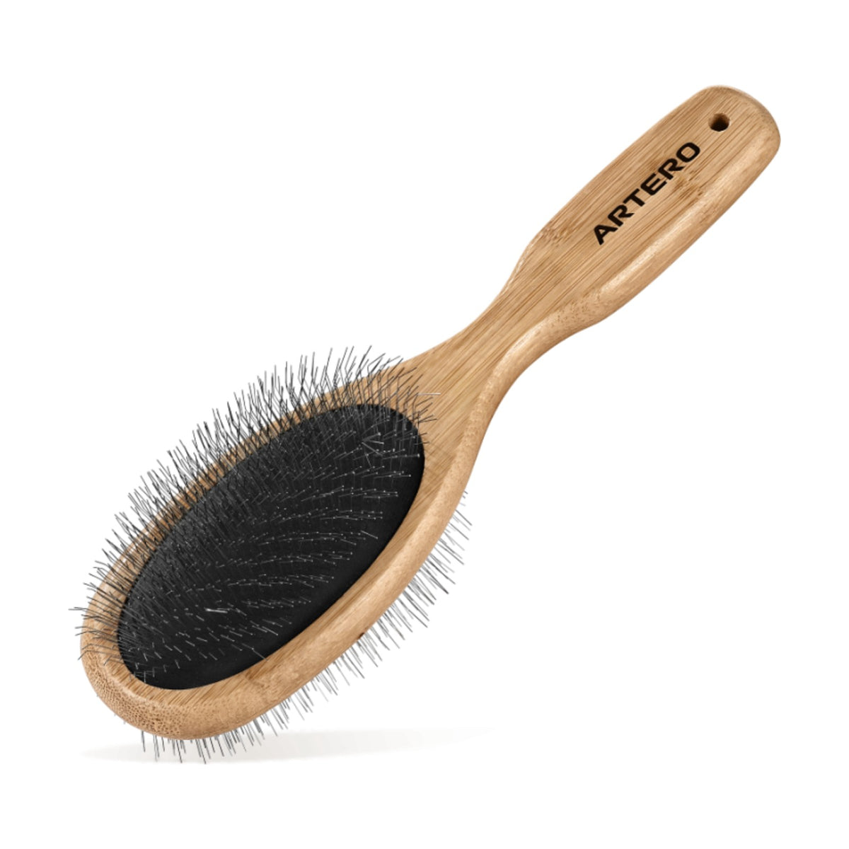 ARTERO Brosse carde double Nova – Brosse à picots souples pour chien et chat – photo 3