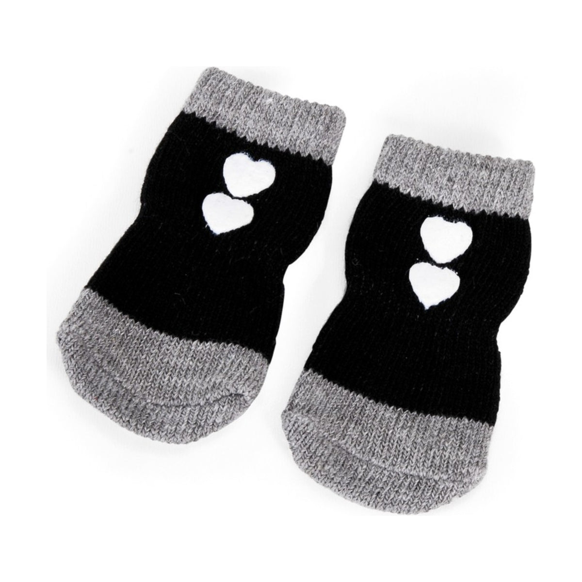 CAMON Chaussettes antidérapantes – Lot de 4 chaussettes pour chien – photo 2