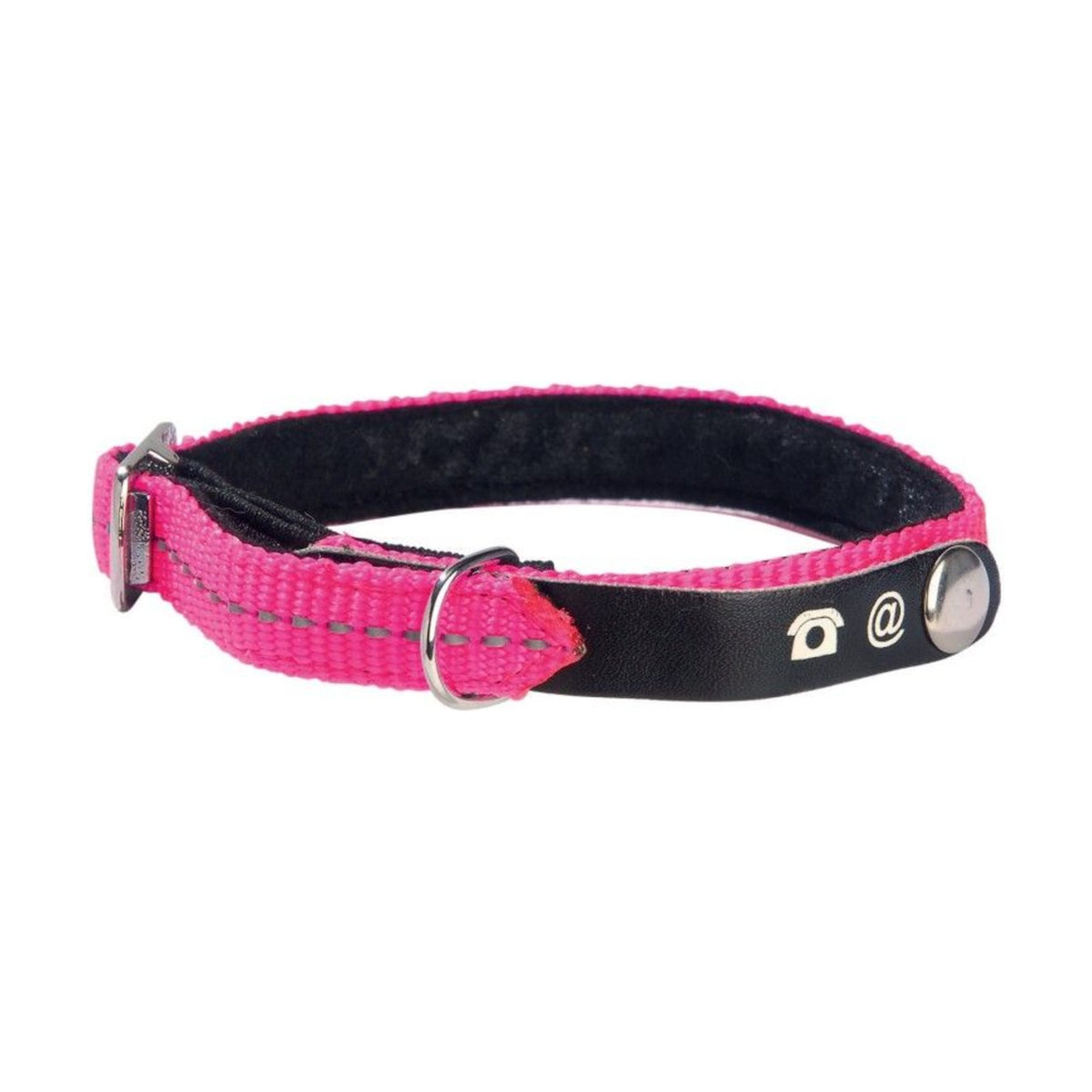 BOBBY Collier chat Lost fluo – Collier réfléchissant porte-adresse – photo 2