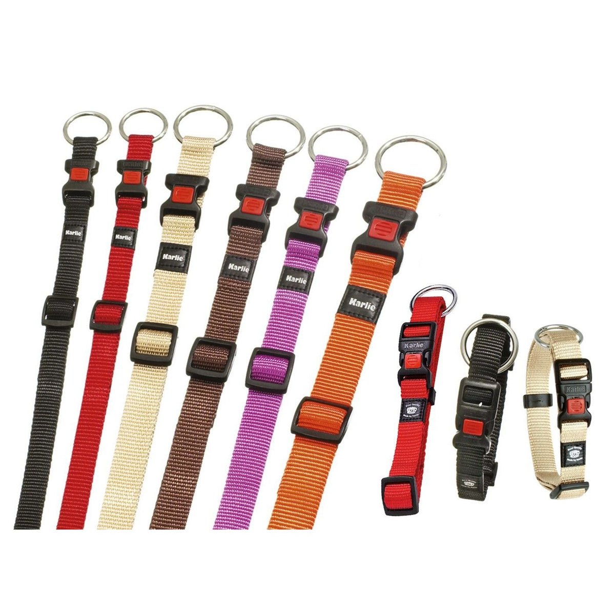 Collier nylon réglable