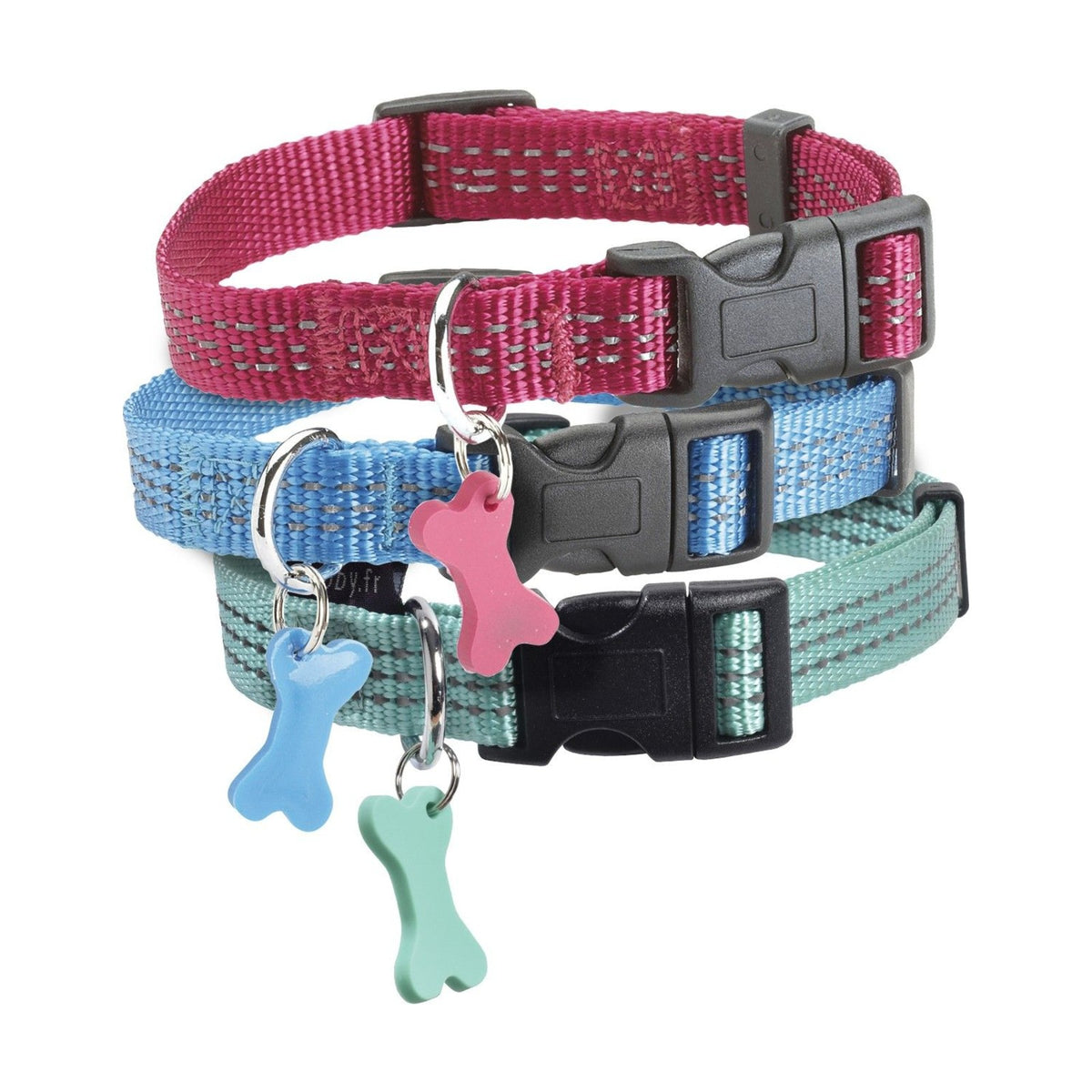 Collier pour chien réfléchissant SAFE - BOBBY
