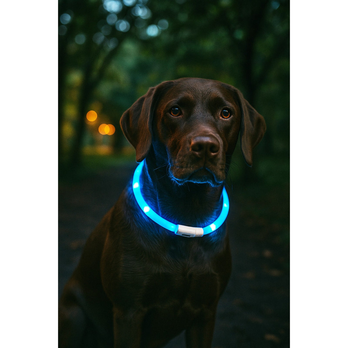 KARLIE Collier lumineux Visio Light – Collier LED rechargeable pour chien – photo 3