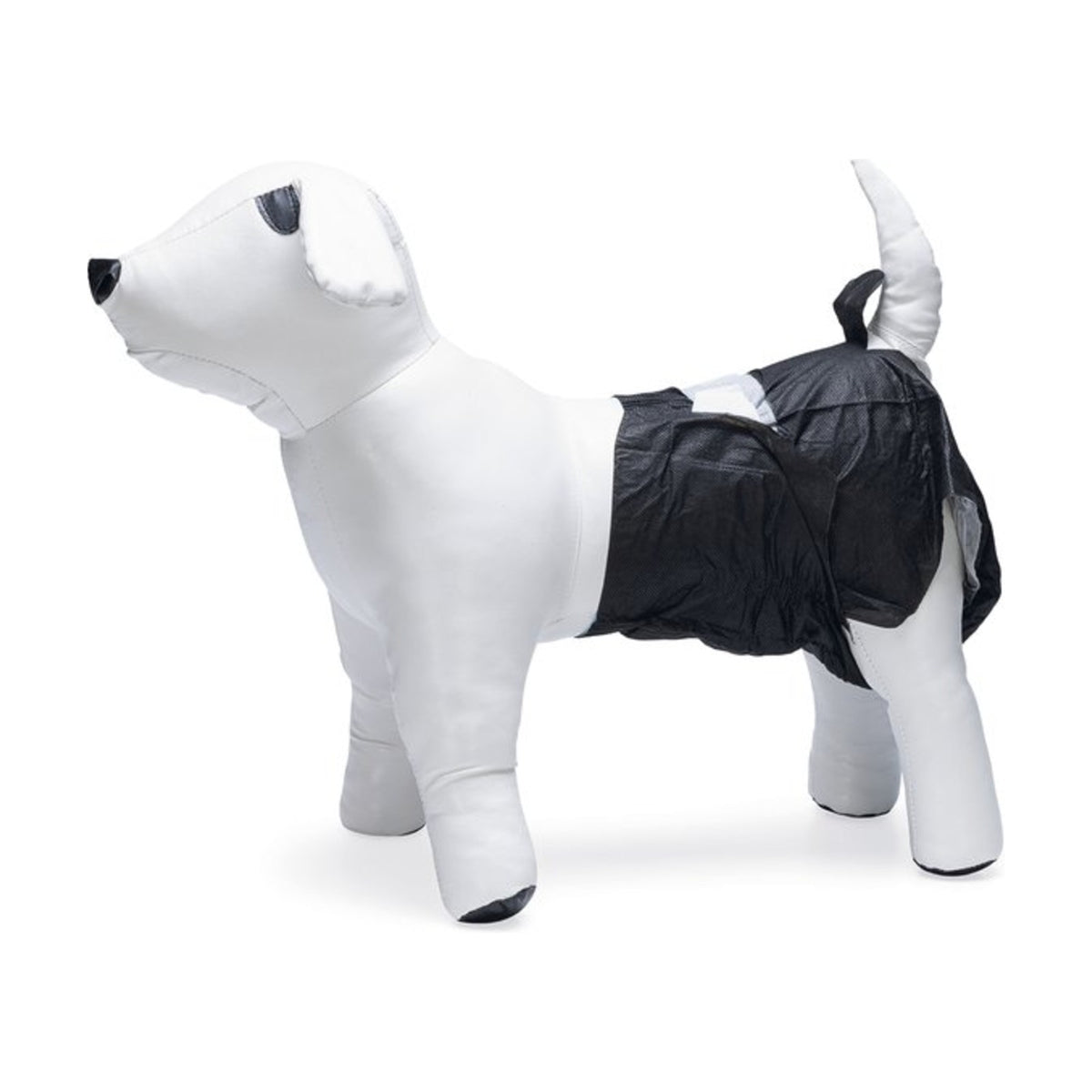 BEEZTEES Couches jetables – Couches noires ajustables pour chien – photo 3