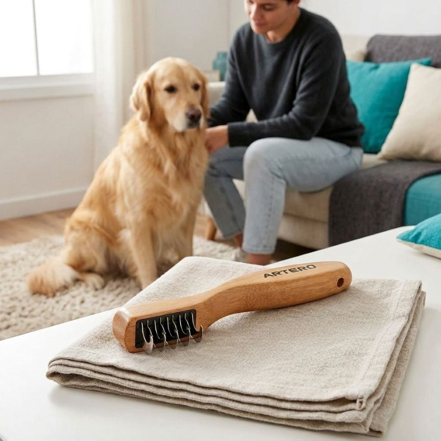 ARTERO Coupe-nœuds Freddy spécial – Démêloir à lames pour chien et chat – photo 3