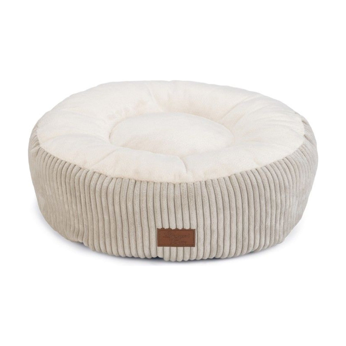 DESIGNED BY LOTTE Coussin rond en velours côtelé – Pour chat et petit chien – photo 1