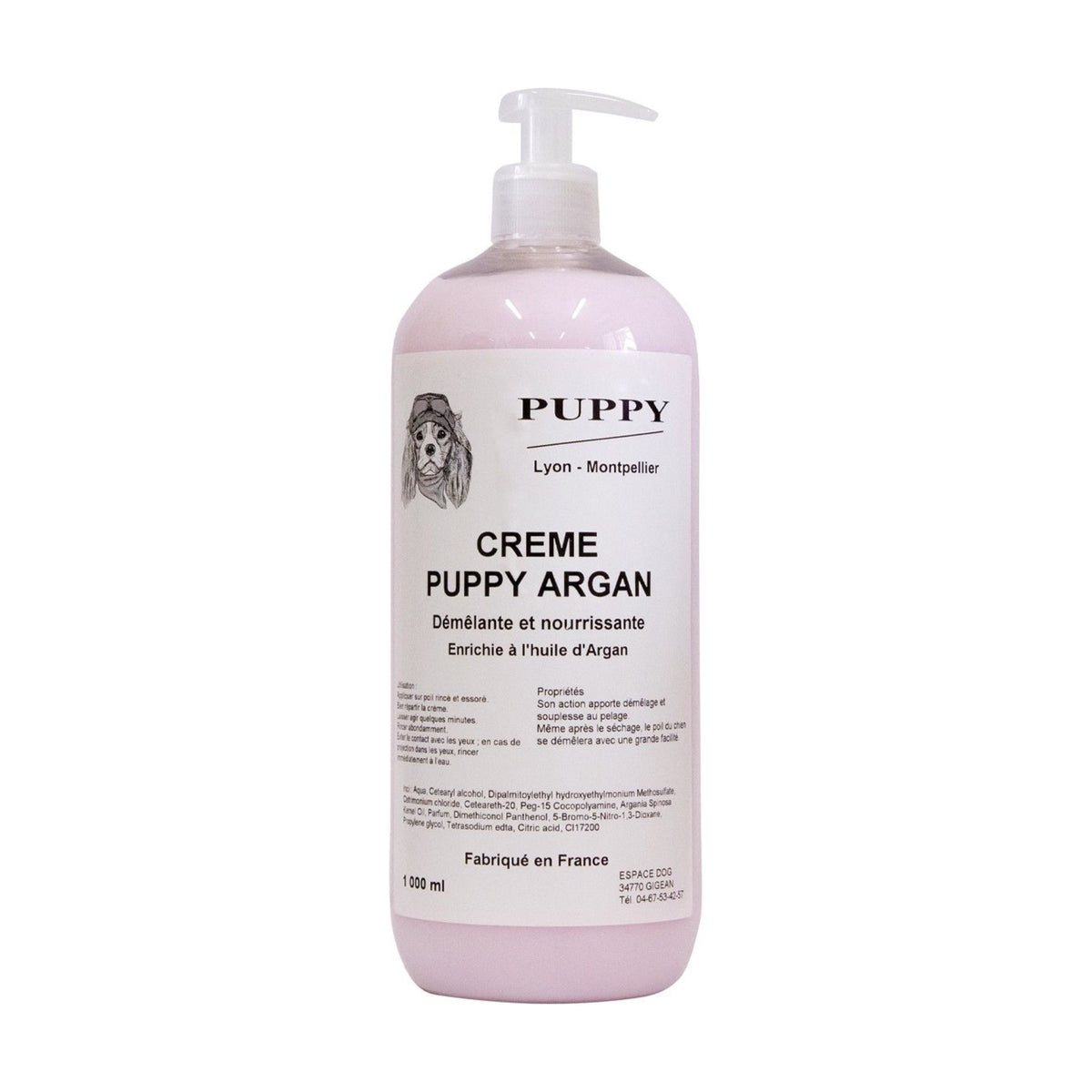 PUPPY Argan – Crème démêlante à rincer pour chien et chat – photo 3