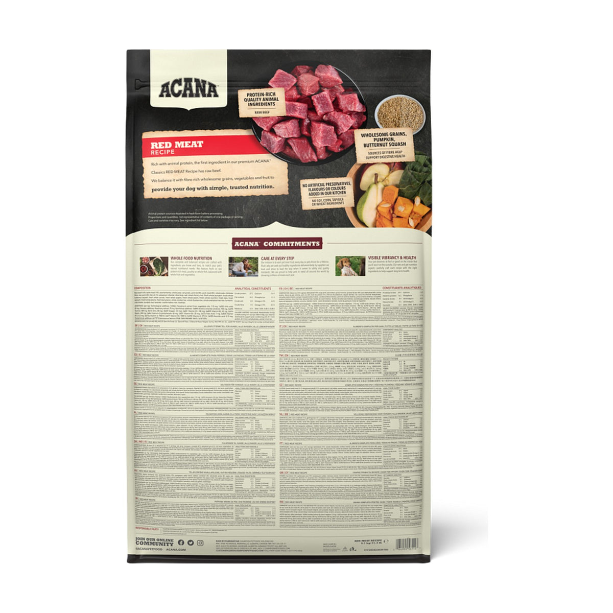 Croquettes ACANA CLASSICS DOG RED MEAT – photo 2