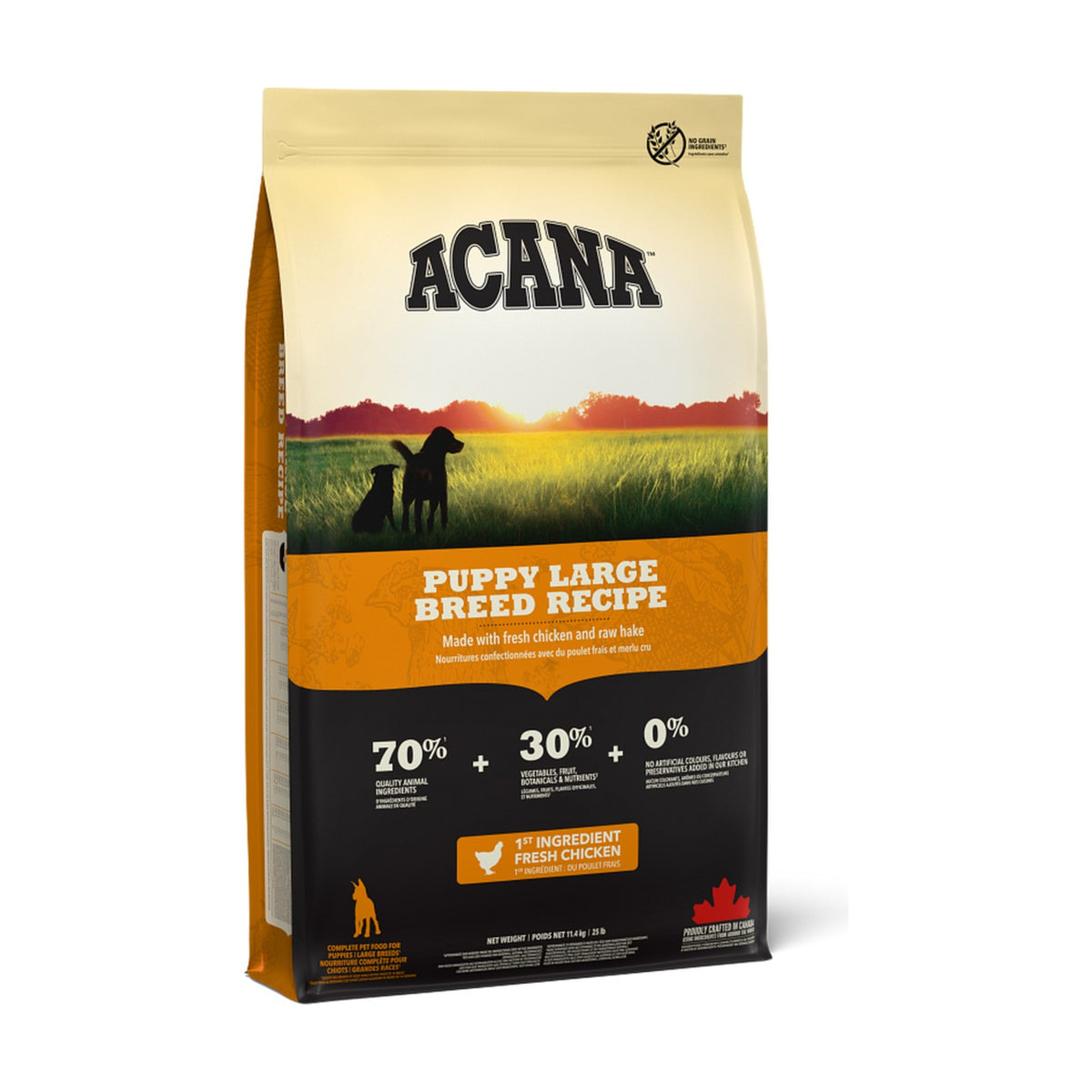 Croquettes ACANA HERITAGE DOG PUPPY LARGE BREED – photo 1