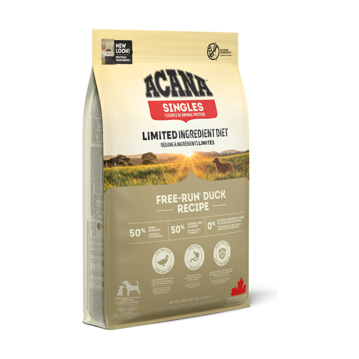 Croquettes ACANA SINGLES DOG FREE-RUN DUCK – photo 1