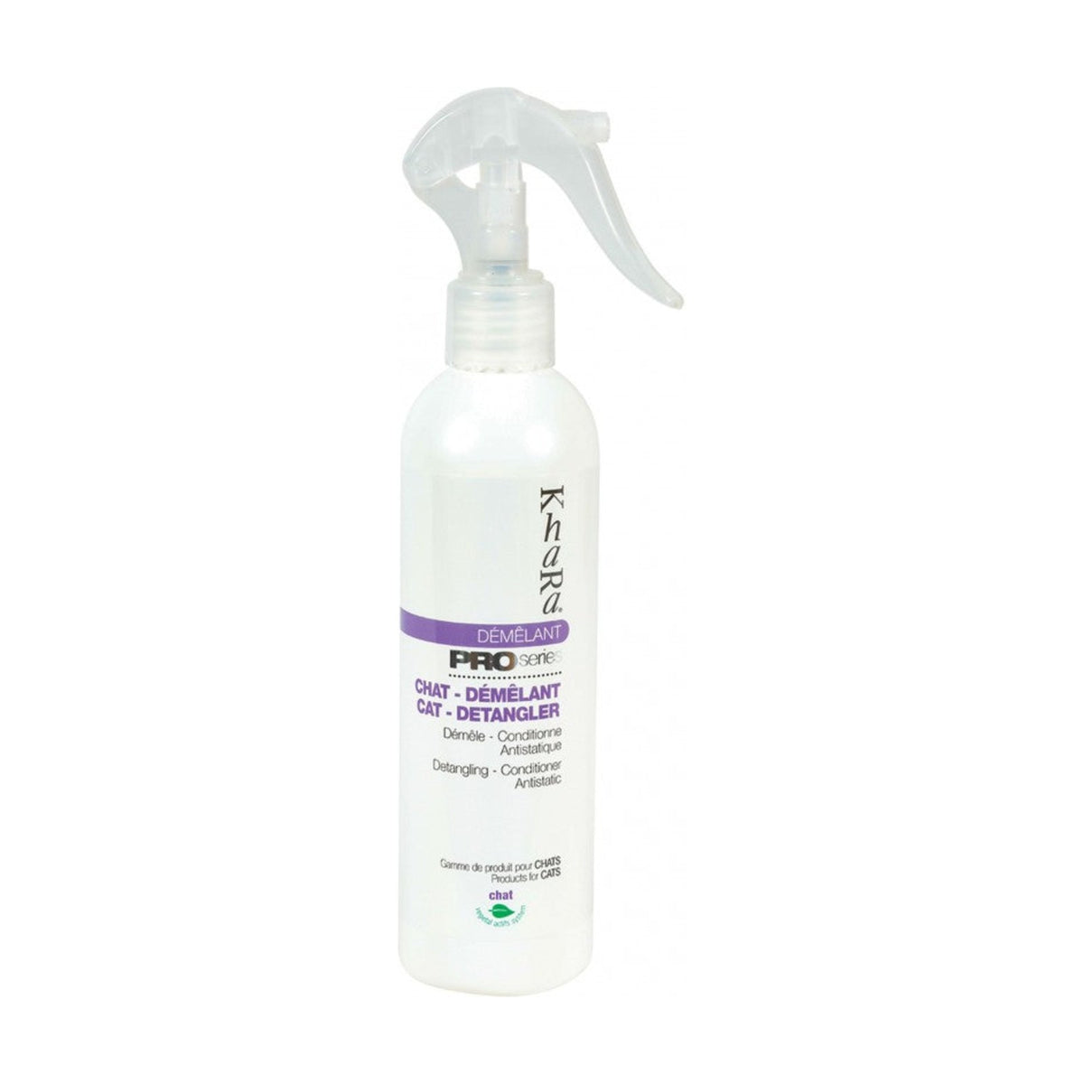 KHARA Démêlant antistatique – Spray démêlant pour chat à poil long – photo 1