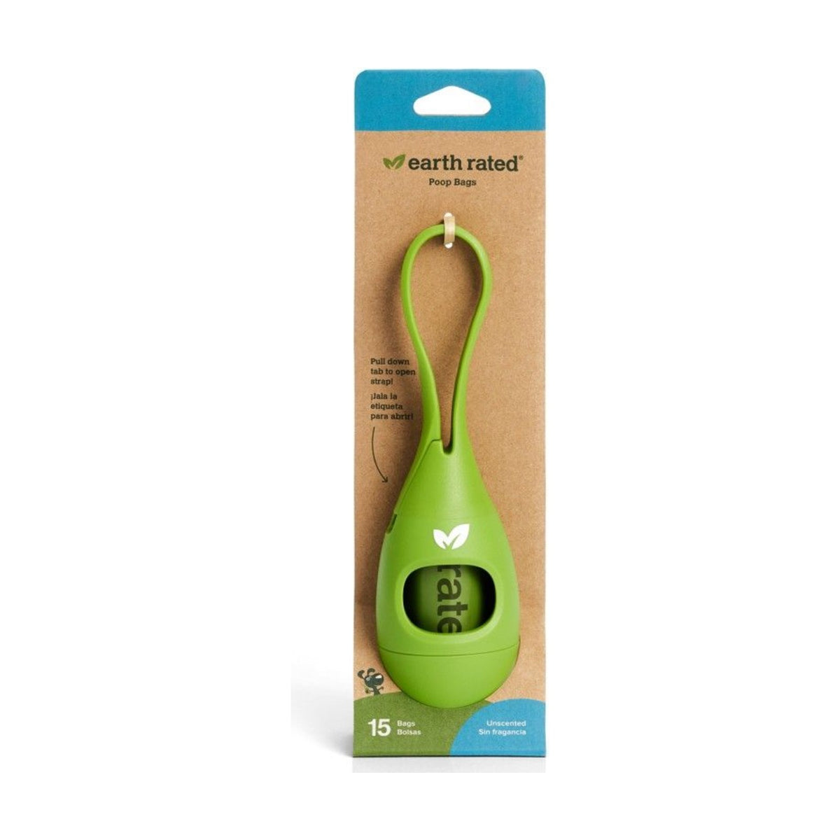 EARTH RATED Distributeur de sacs à crottes en silicone avec recharge – photo 2