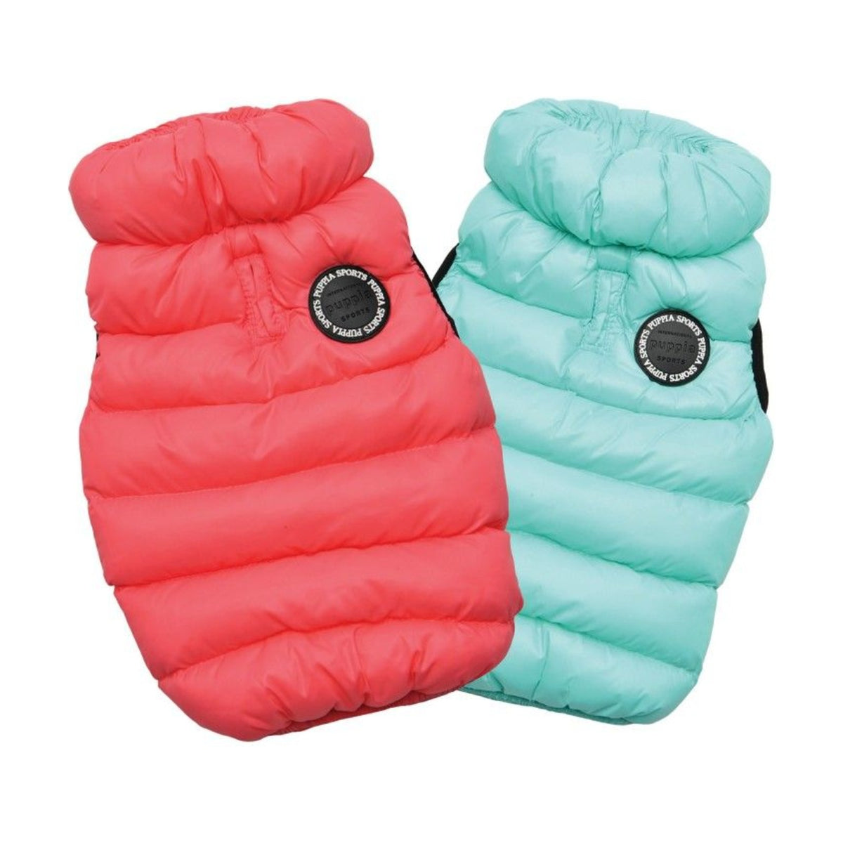 PUPPIA Doudoune Ultralight – Doudoune légère pour chien avec pochette, bleu ou fuchsia – photo 1