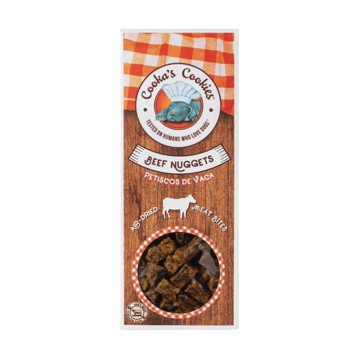 COOKA'S COOKIES Nuggets – Friandises pour chien à la viande et aux os broyés 60 g – photo 2