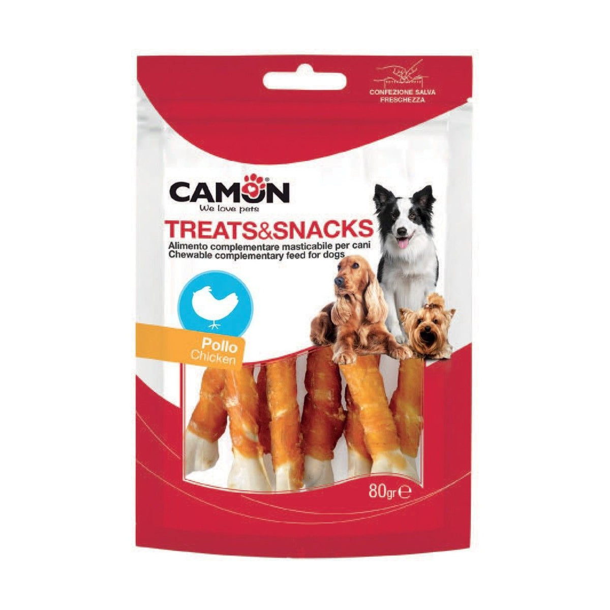 Friandises os et poulet