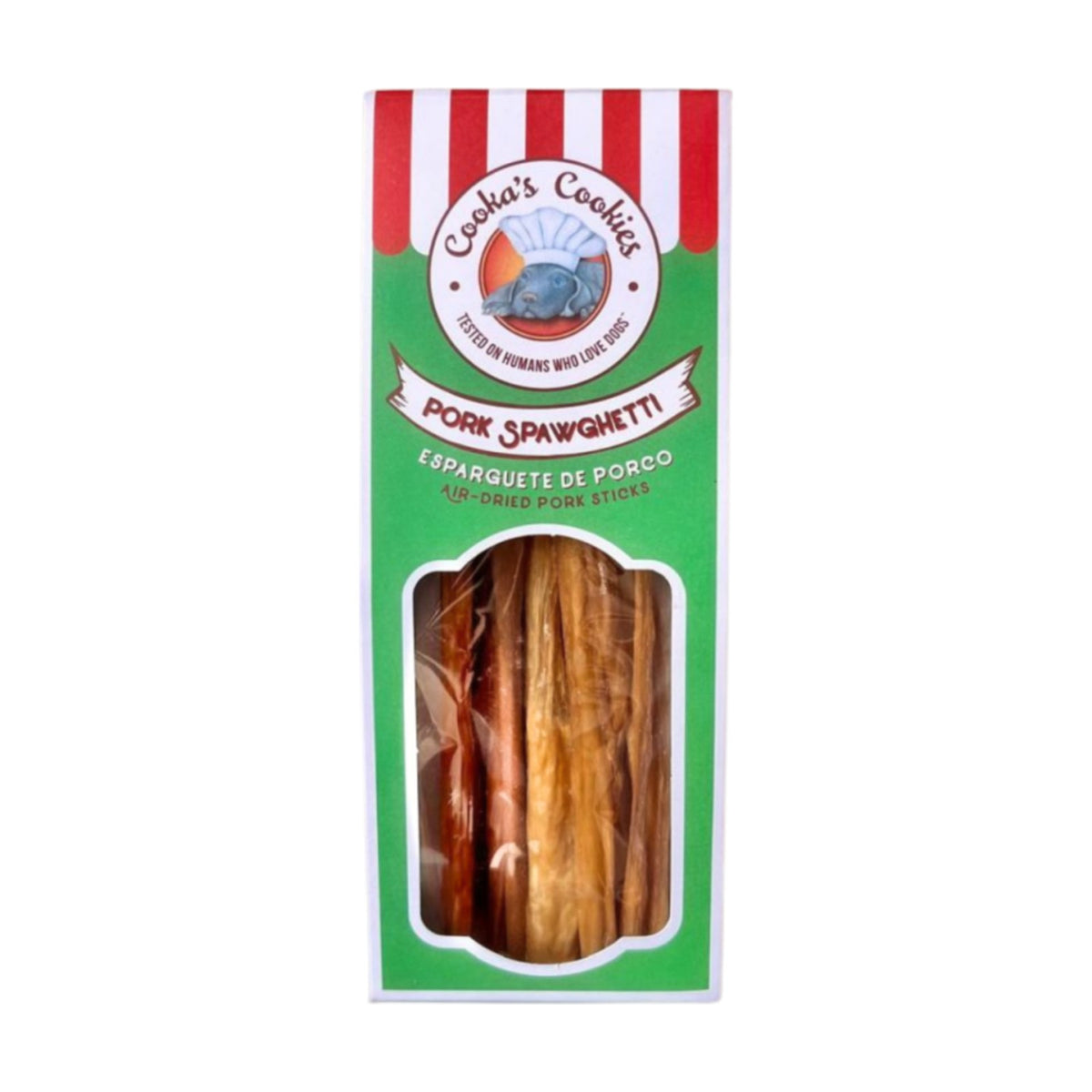 COOKA'S COOKIES Spawghetti – Friandises à mâcher pour chien intestin de porc 60 g – photo 1