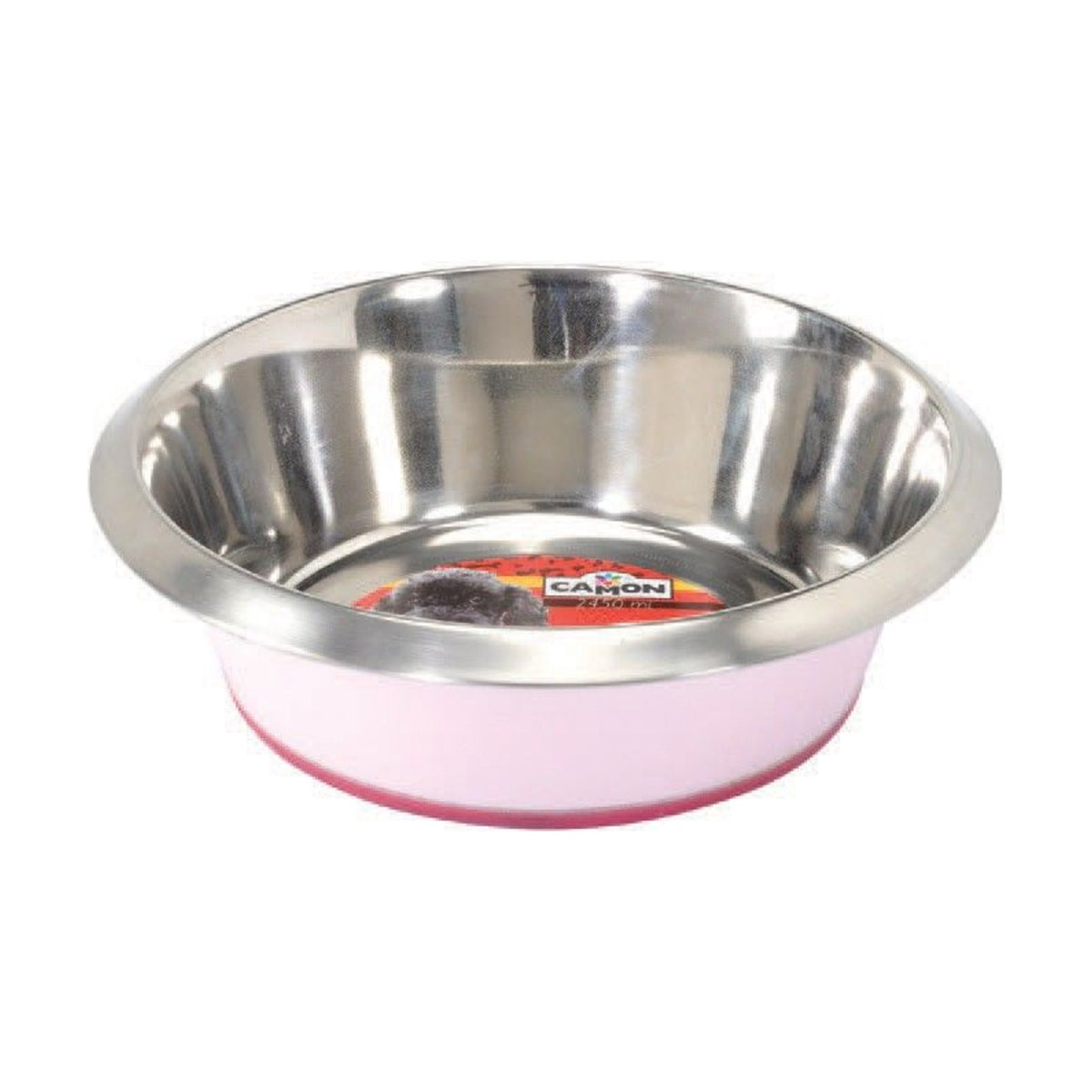 CAMON Gamelle Eco – Gamelle inox à base pastel pour chien et chat – photo 4
