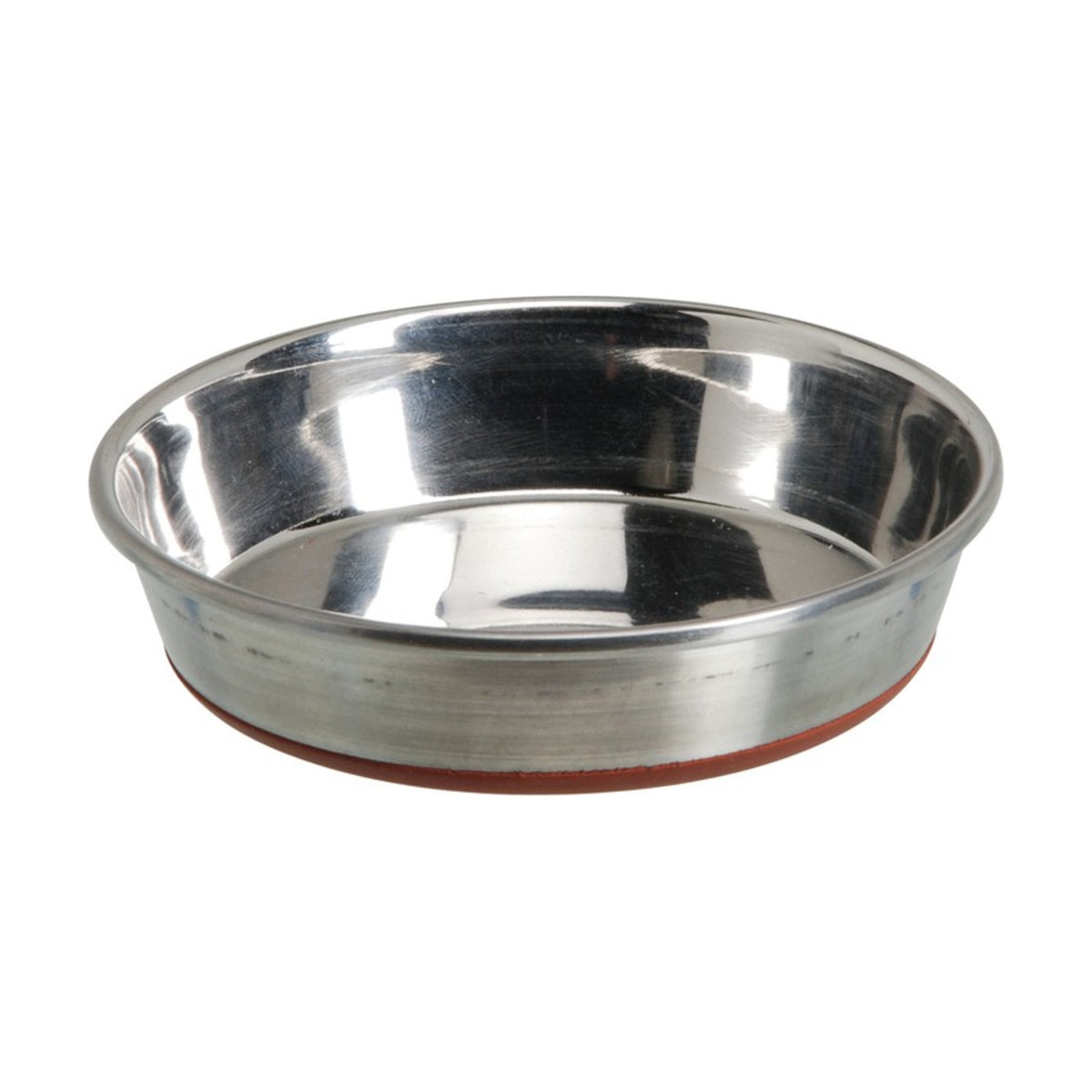 CAMON Gamelle inox Durapet – Gamelle lourde antidérapante pour chien et chat – photo 2