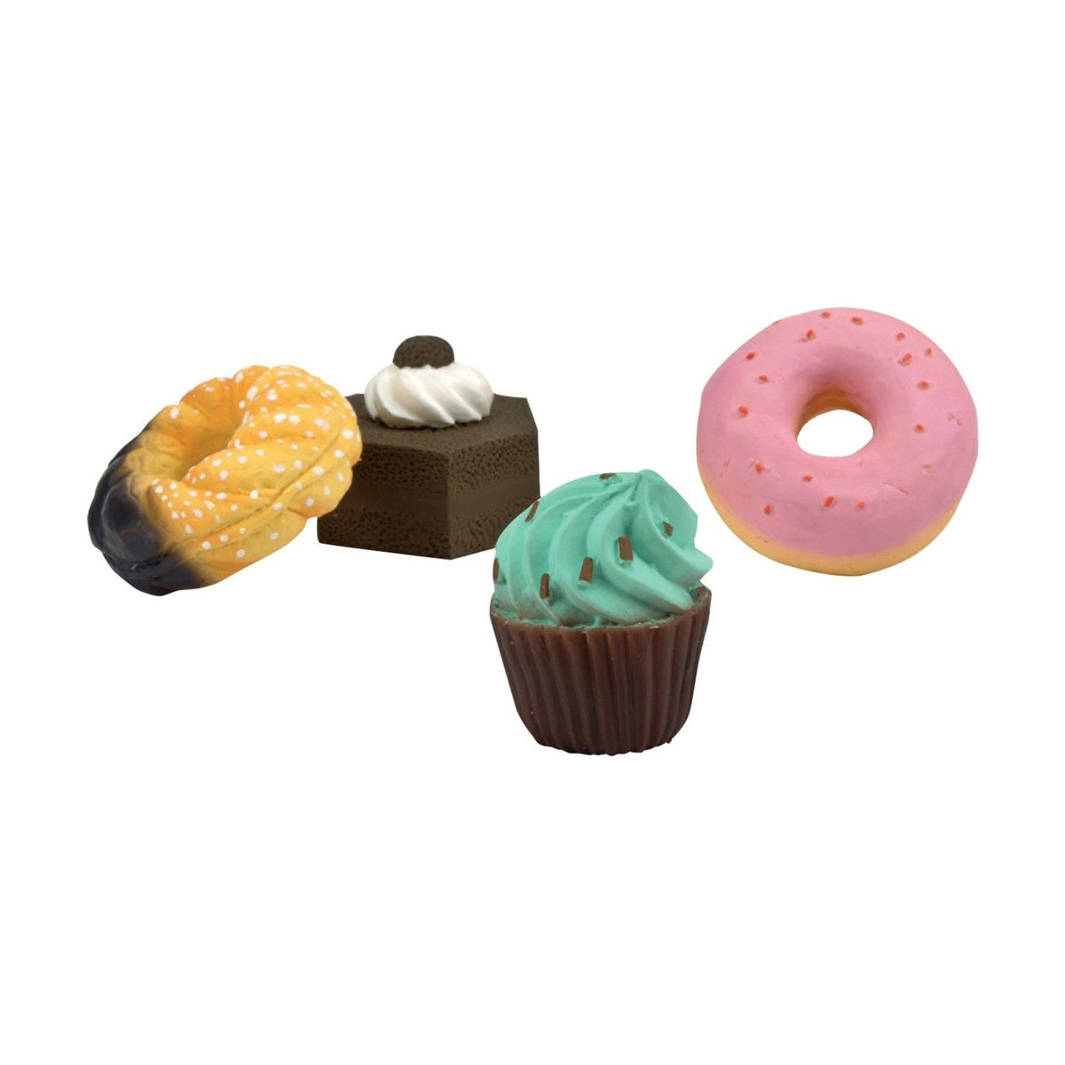 BEEZTEES Pastries – Gâteau sonore en latex pour chien – photo 3
