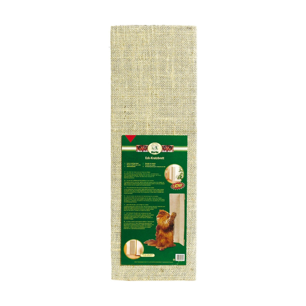 Grand griffoir beige d'angle