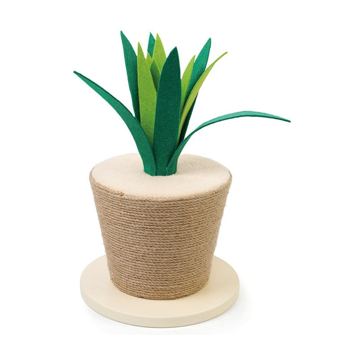 LEOPET Griffoir Pot Agave – Griffoir sisal en forme de plante pour chat – photo 1