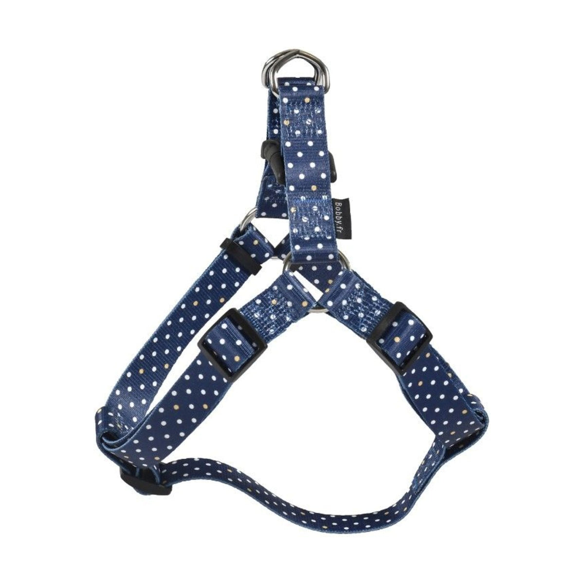 BOBBY Harnais baudrier Pretty – Harnais nylon à pois pour chien – photo 2