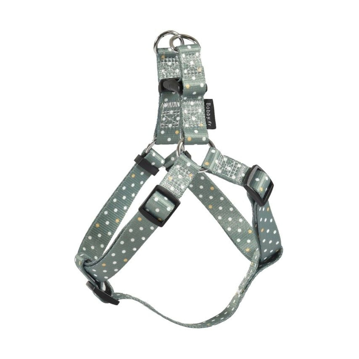 BOBBY Harnais baudrier Pretty – Harnais nylon à pois pour chien – photo 3
