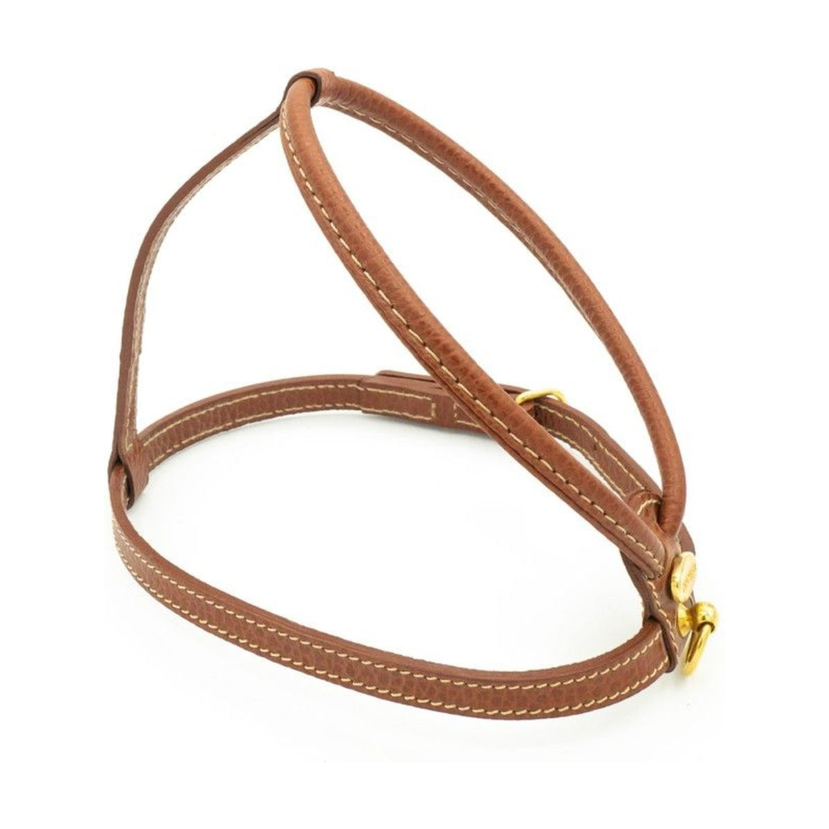 CAMON Harnais en cuir de veau souple – Harnais élégant pour petit chien – photo 1