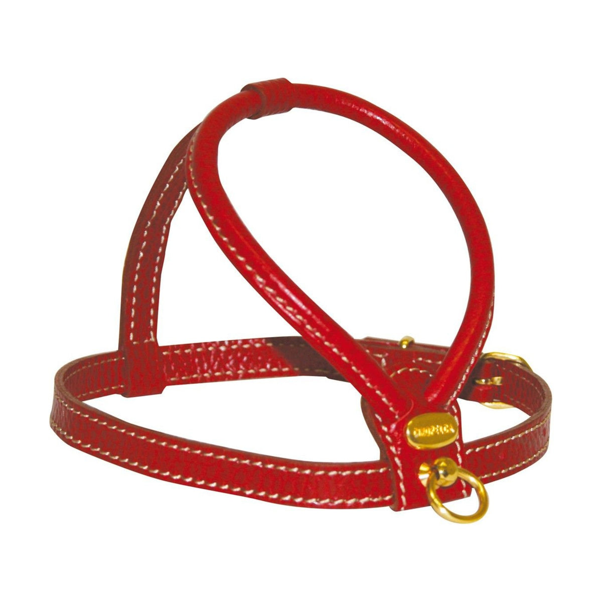CAMON Harnais en cuir de veau souple – Harnais élégant pour petit chien – photo 3