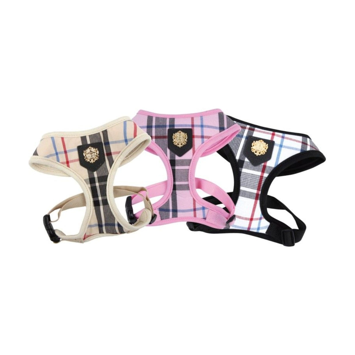 PUPPIA Harnais réglable Junior – Harnais écossais pour chien – photo 1