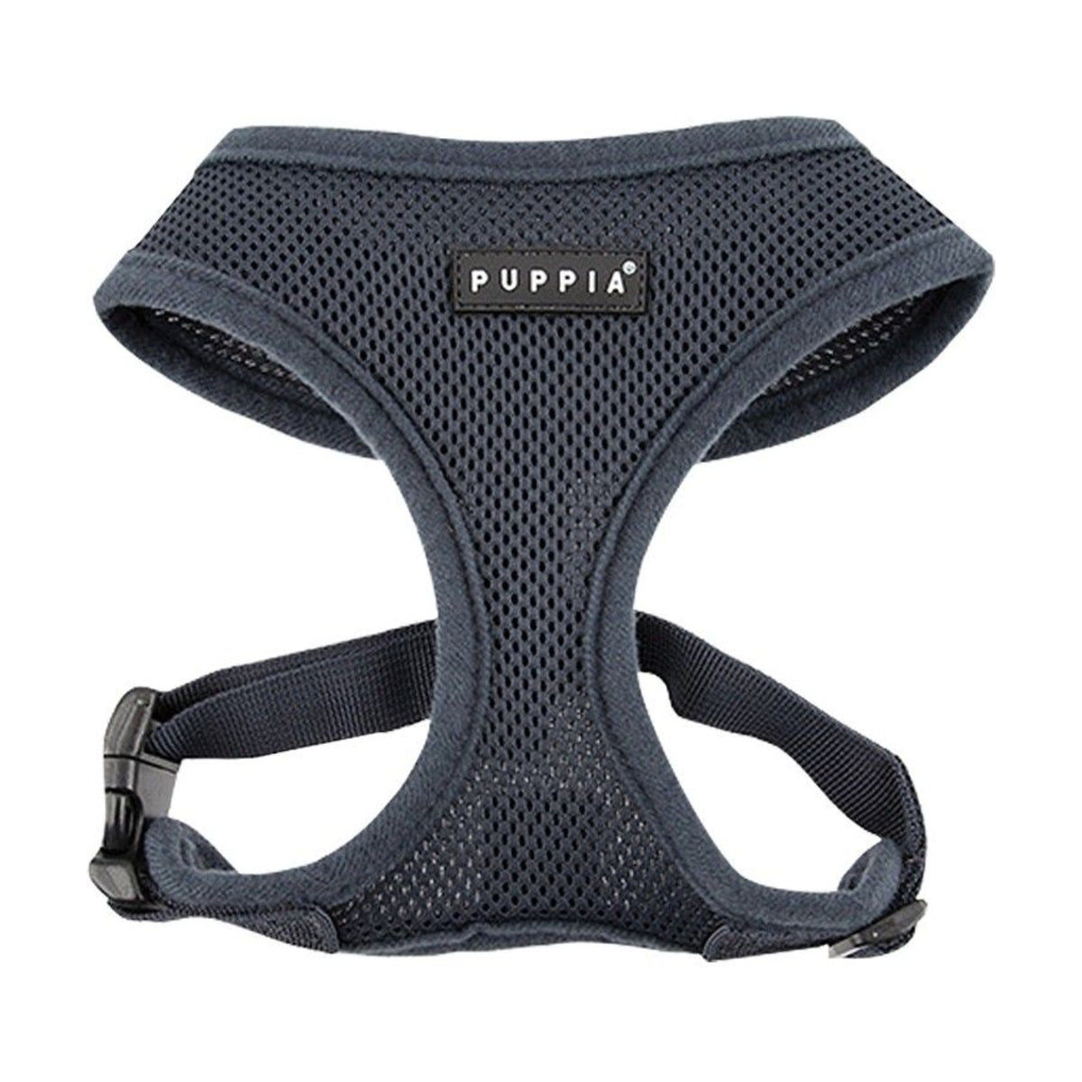 PUPPIA Harnais réglable Soft – Harnais pour chien, vert, gris, bordeaux ou rose – photo 3