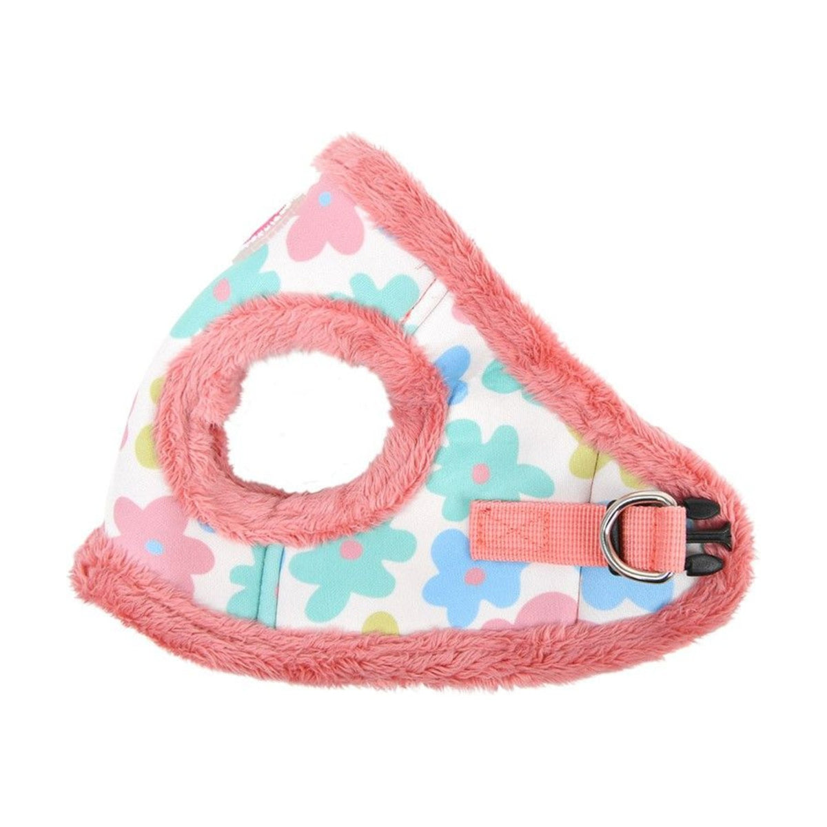 PINKAHOLIC Harnais réglable Heather – Harnais fourrure à fleurs pour chien – photo 2