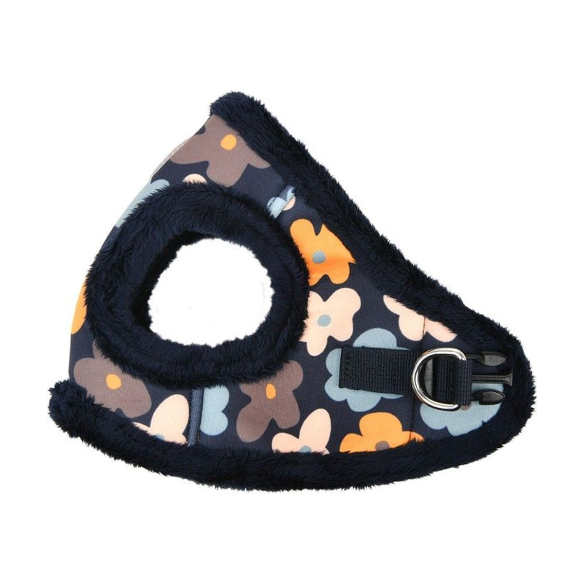PINKAHOLIC Harnais réglable Heather – Harnais fourrure à fleurs pour chien – photo 3