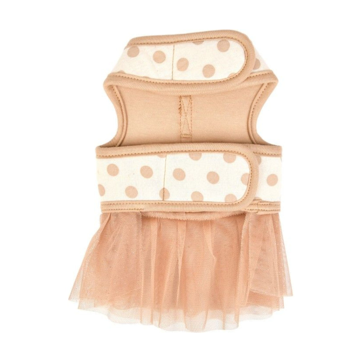 PINKAHOLIC Harnais veste à jupe Ida – Harnais robe à pois pour petit chien – photo 6