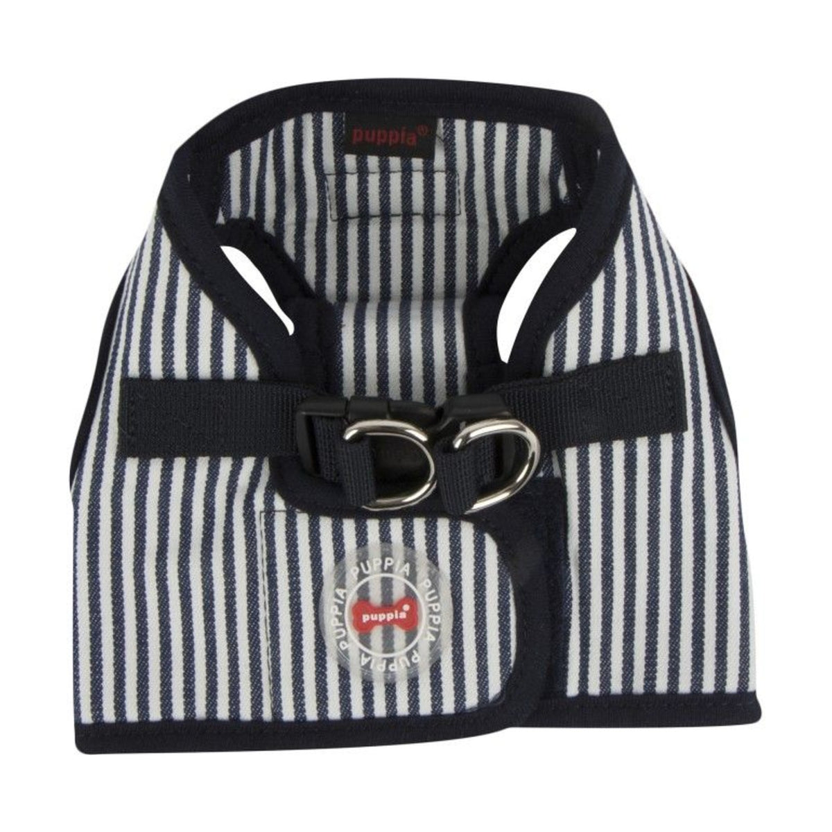 PUPPIA Harnais veste Bobby – Harnais en coton rayé pour petit chien – photo 2